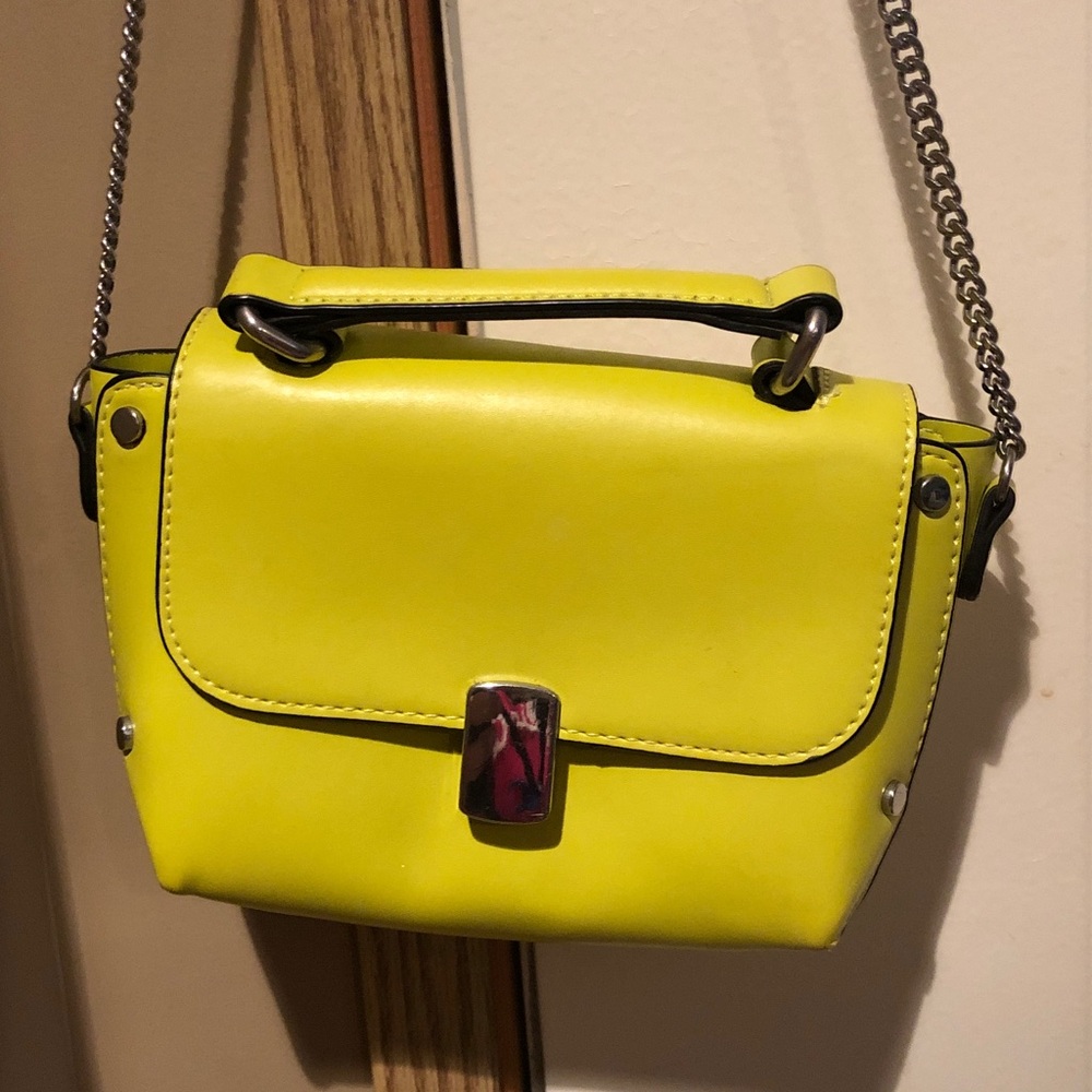 Small Yellow Zara Crossbody Bag